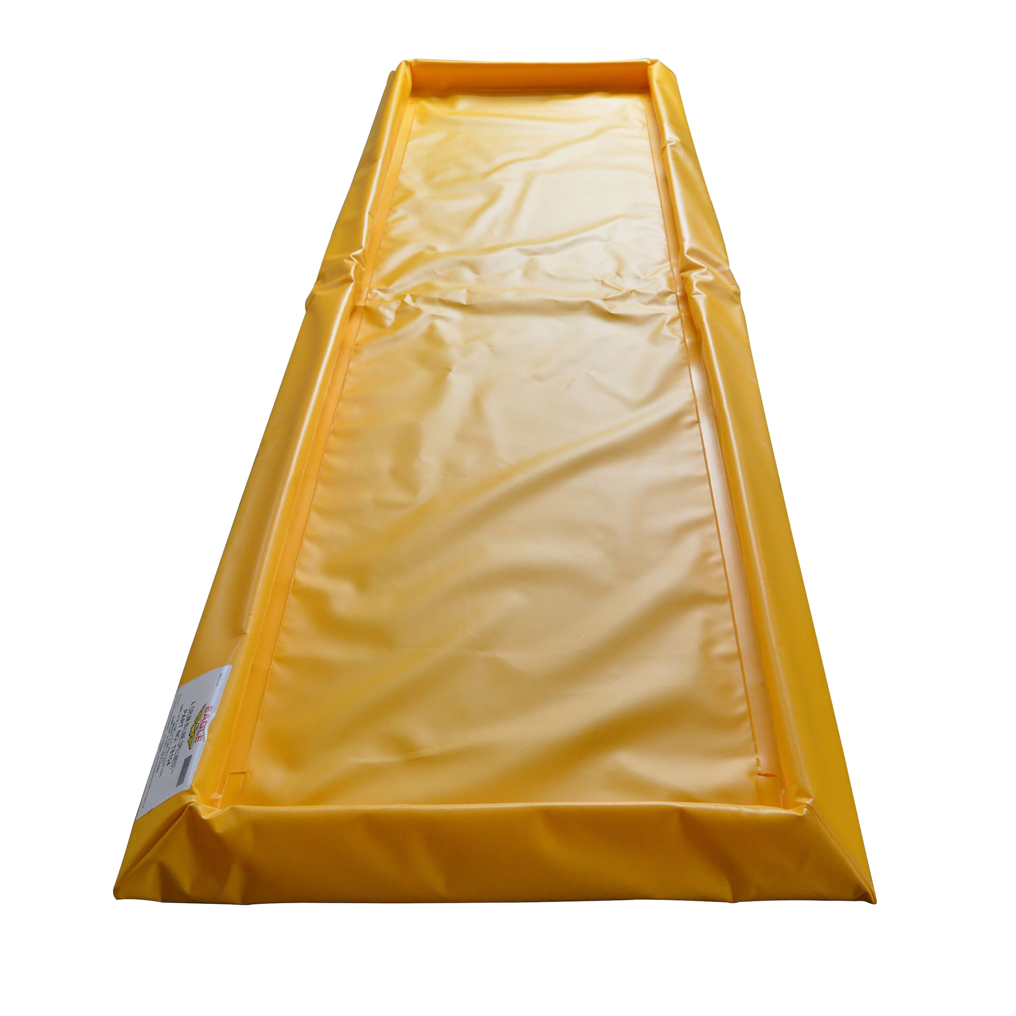 Eagle SpillNEST Spill Containment Berm — 60-Gallon Capacity, 8 Drum, Yellow, Model# T8106
